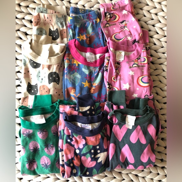 Hanna Andersson Other - Hannah Anderson long sleeve long pants pajama bundle lot